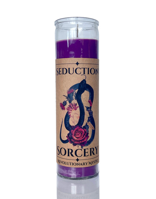 Seduction Sorcery Candle - Revolutionary Mystic