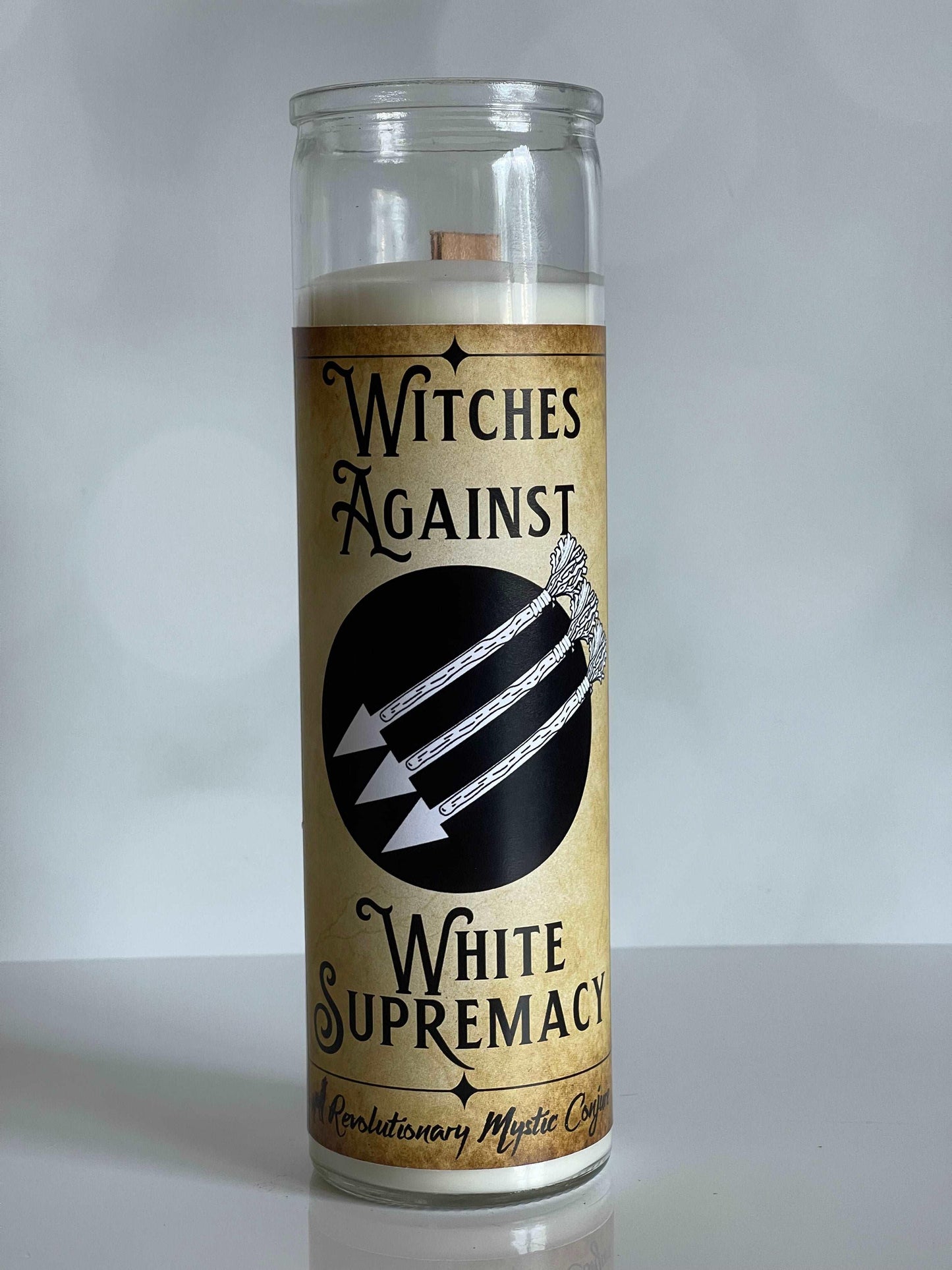 Witches Against White Supremacy Candle