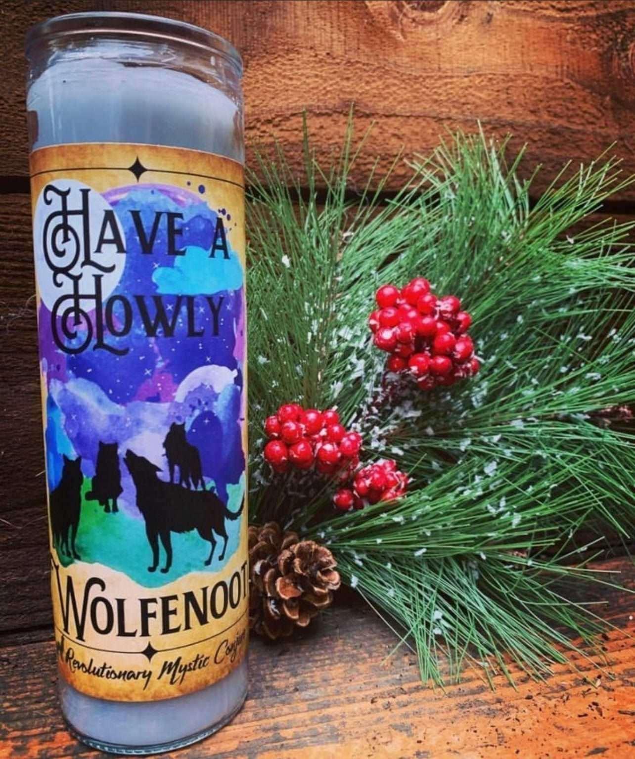 Wolfenoot Candle - Revolutionary Mystic